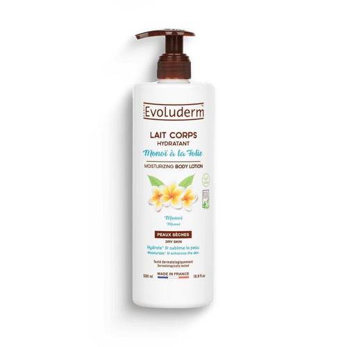 Lait Corps Hydratant Monoï à la Folie | Evoluderm