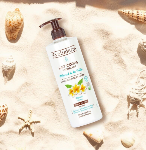 Lait Corps Hydratant Monoï à la Folie | Evoluderm
