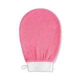 Gant exfoliant, peau satin